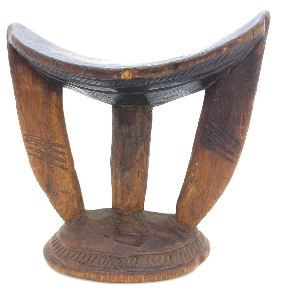 Ethiopian Headrest – back view