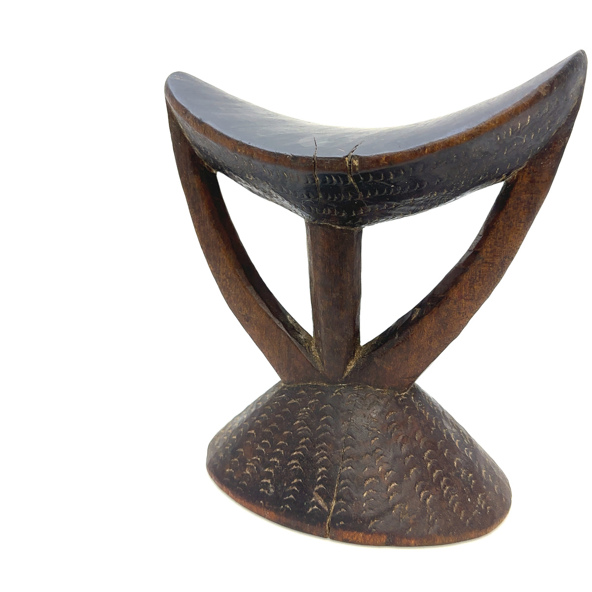 Ethiopian Headrest – detail view