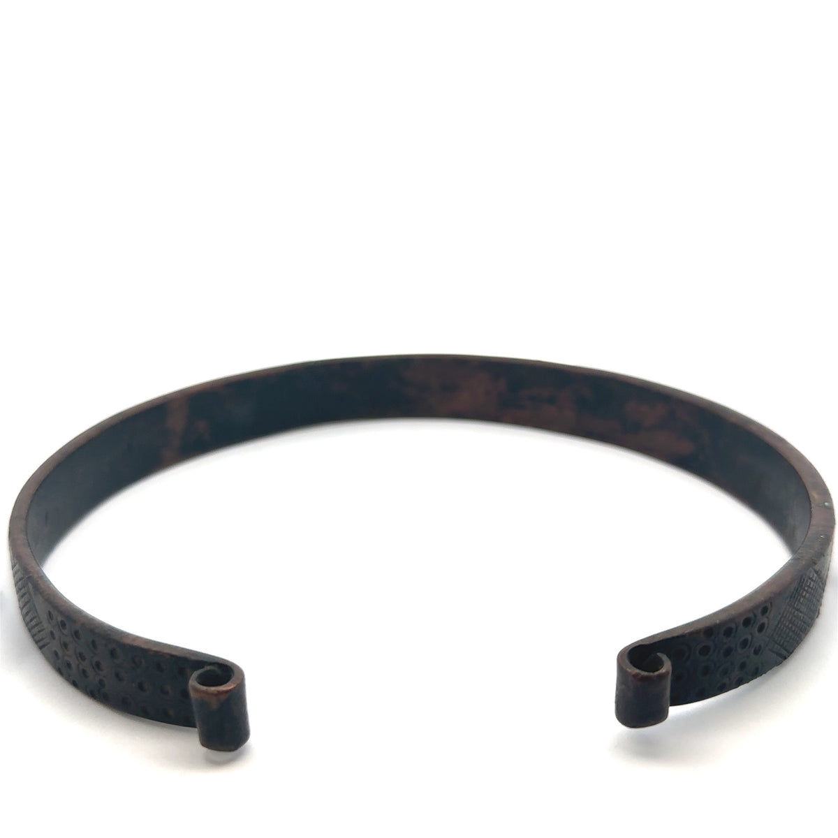 Early 20th-Century Oromo Copper Collar Necklace