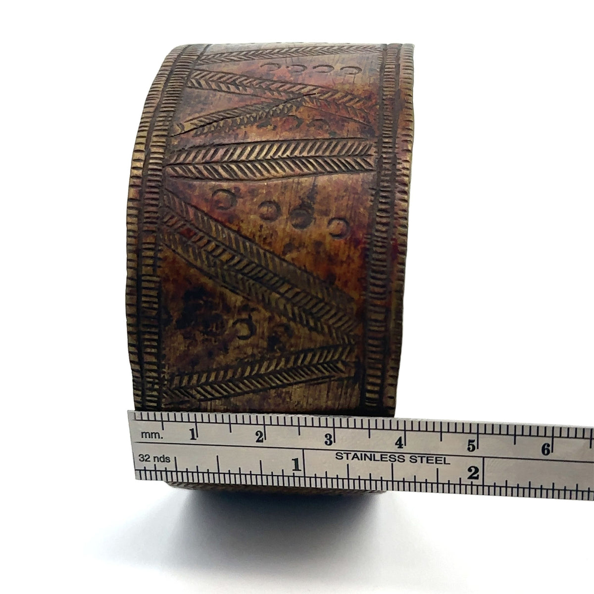 Ethiopian Aluminum Bracelets – back view
