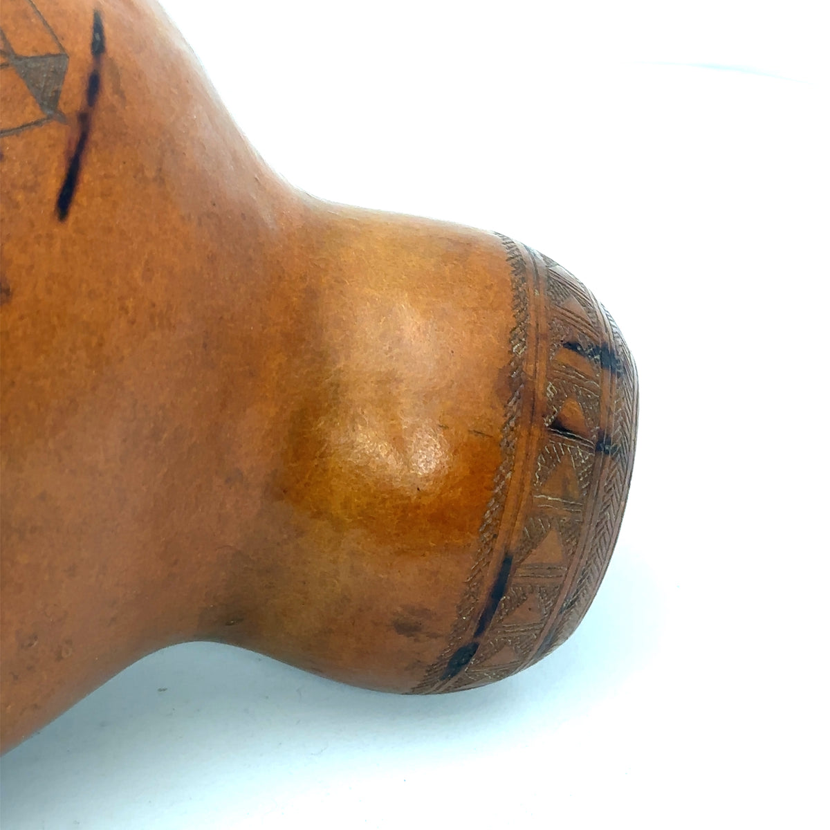 Ethiopian Borena Gourd Jug Large – detail view