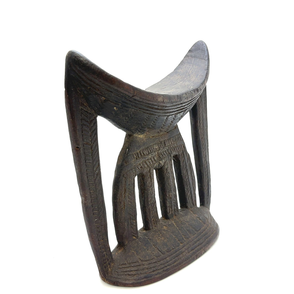 Ethiopian Headrest – detail view