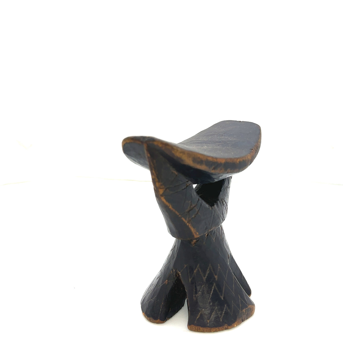 Ethiopian Headrest – side view