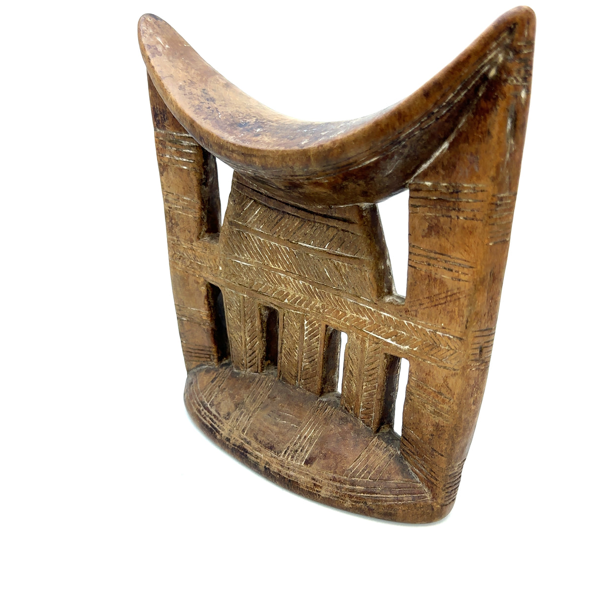 Ethiopian Headrest – side view